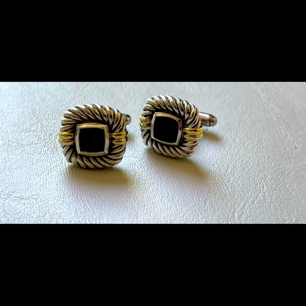 David Yurman cuff links